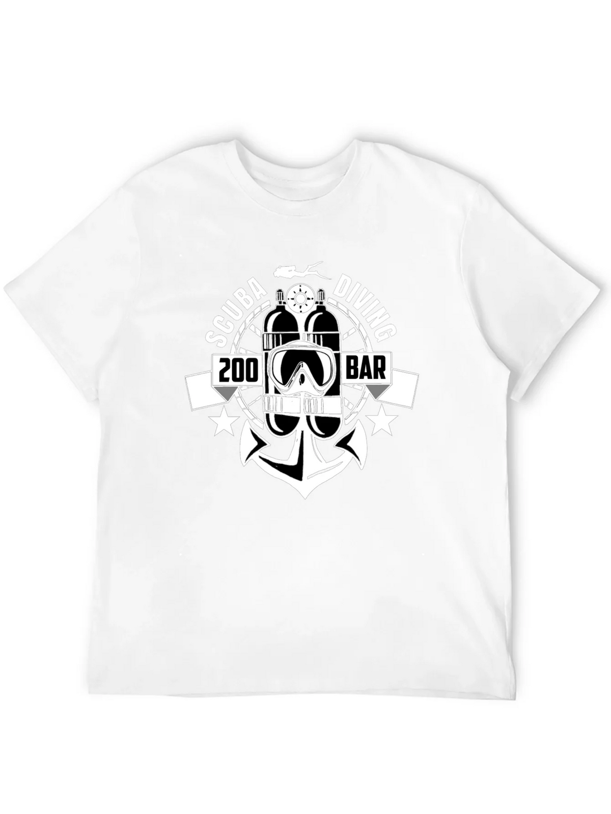 Scuba Diving 200 BAR T-Shirt | Diver Gift product image 11