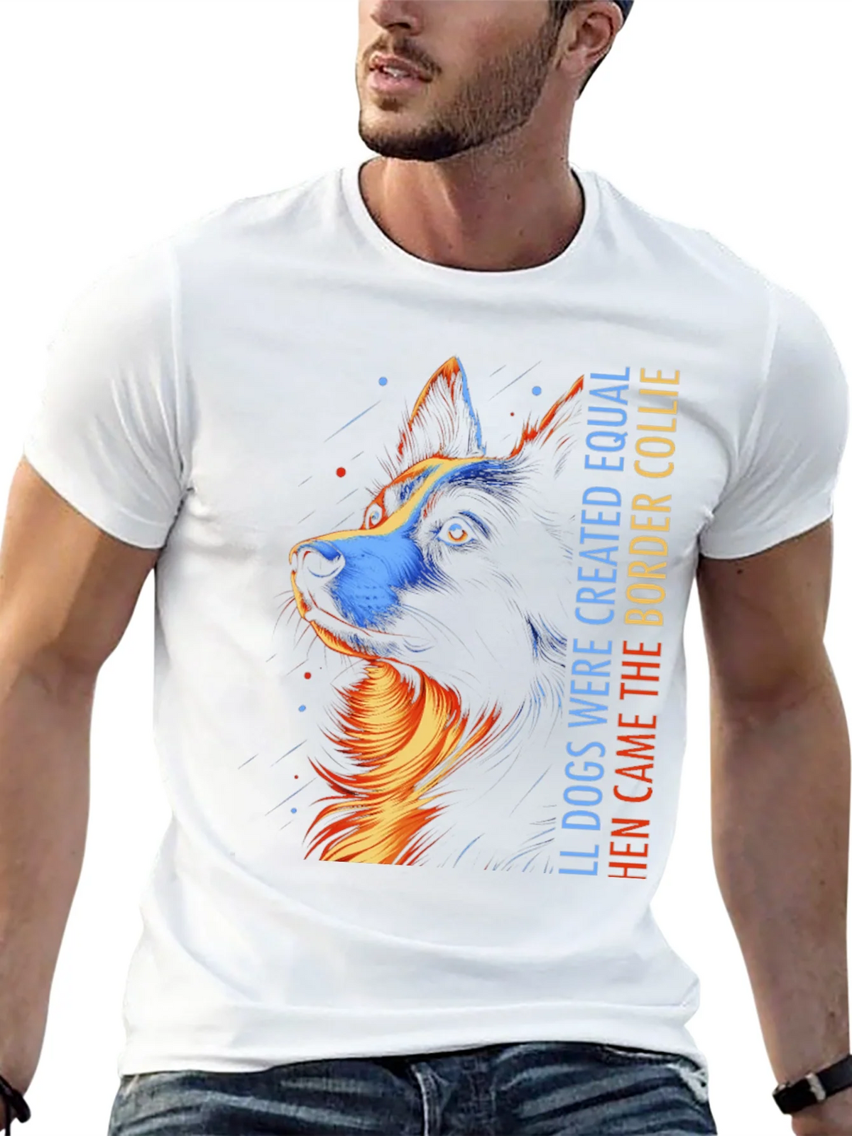 Border Collie Graphic Tee - All Dogs Created Equal product image 10