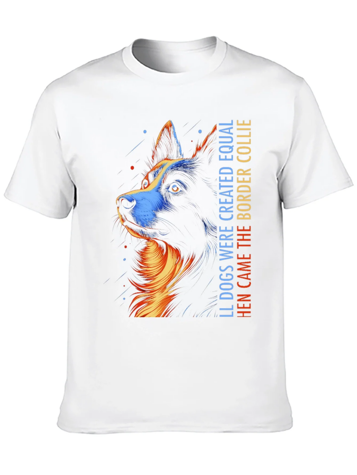 Border Collie Graphic Tee - All Dogs Created Equal product image 7