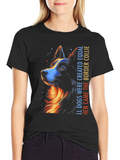 Border Collie Graphic Tee - All Dogs Created Equal product image 1