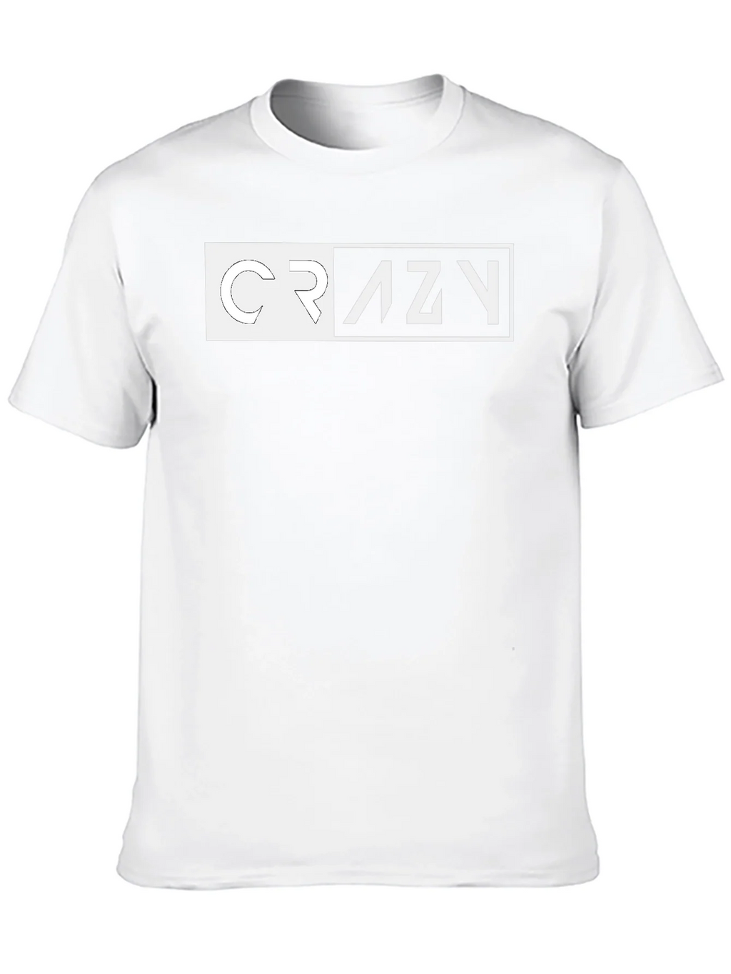 Crazy Graphic Tee - Black Short Sleeve Crew Neck Shirt product image 9