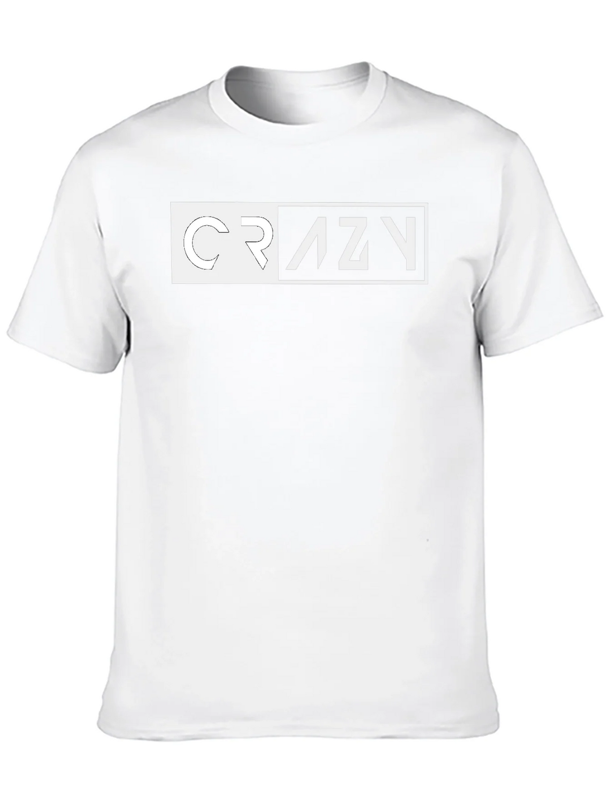 Crazy Graphic Tee - Black Short Sleeve Crew Neck Shirt product image 9