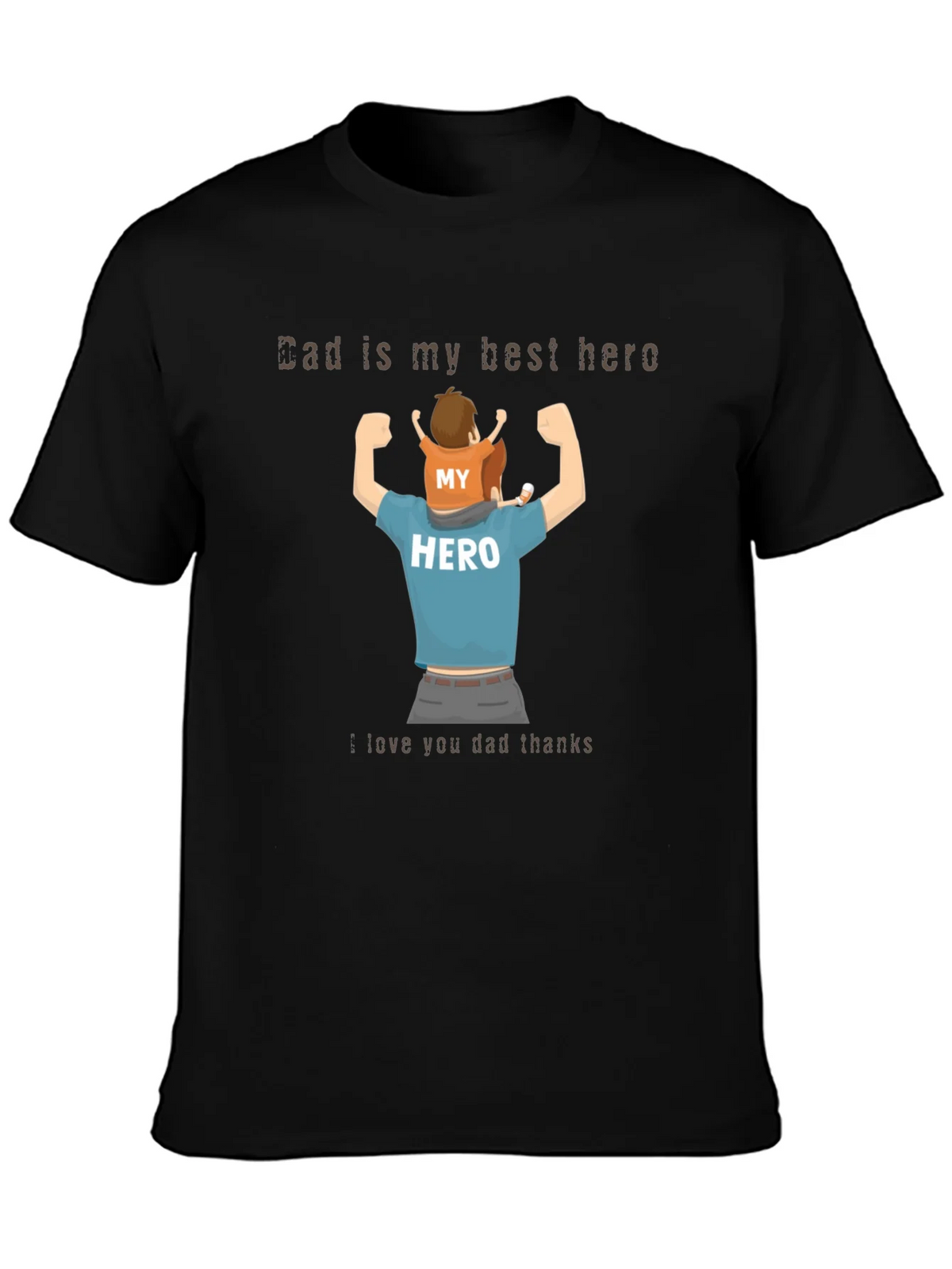 Dad is My Hero T-Shirt product image 3