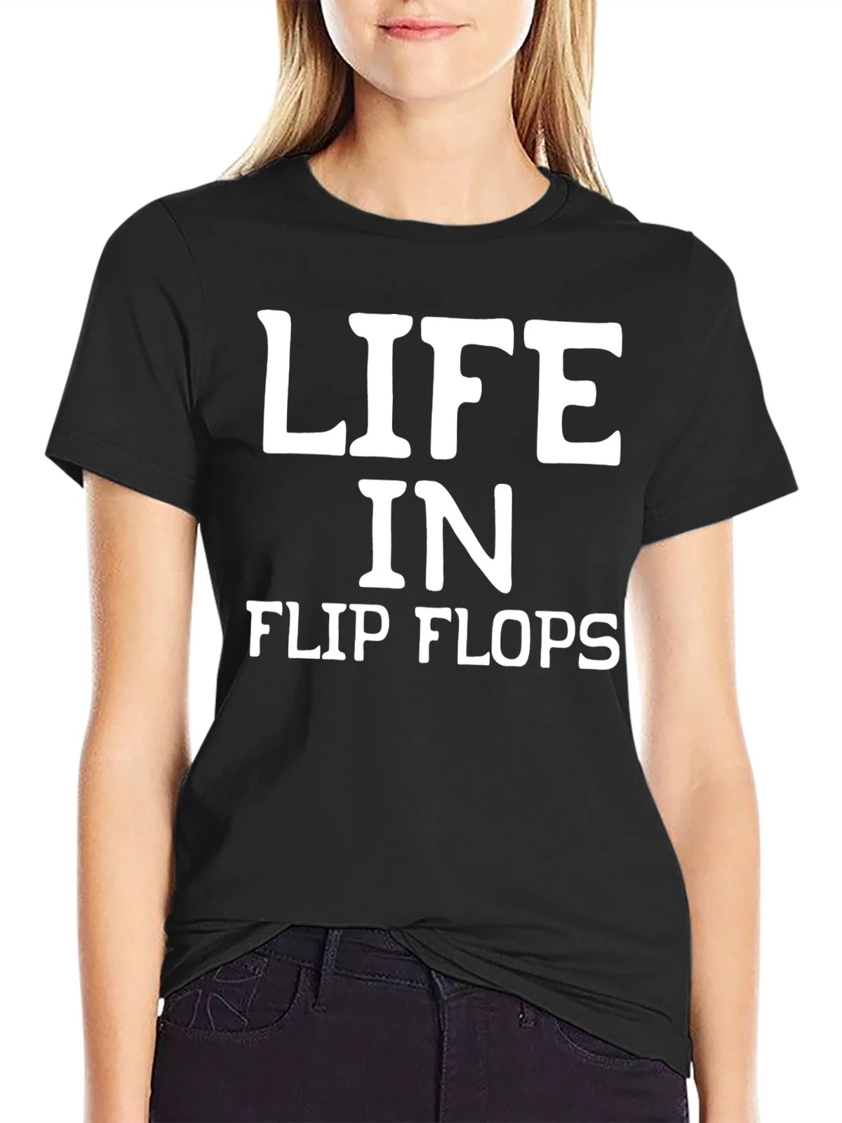 Life in Flip Flops Graphic T-Shirt product image 1