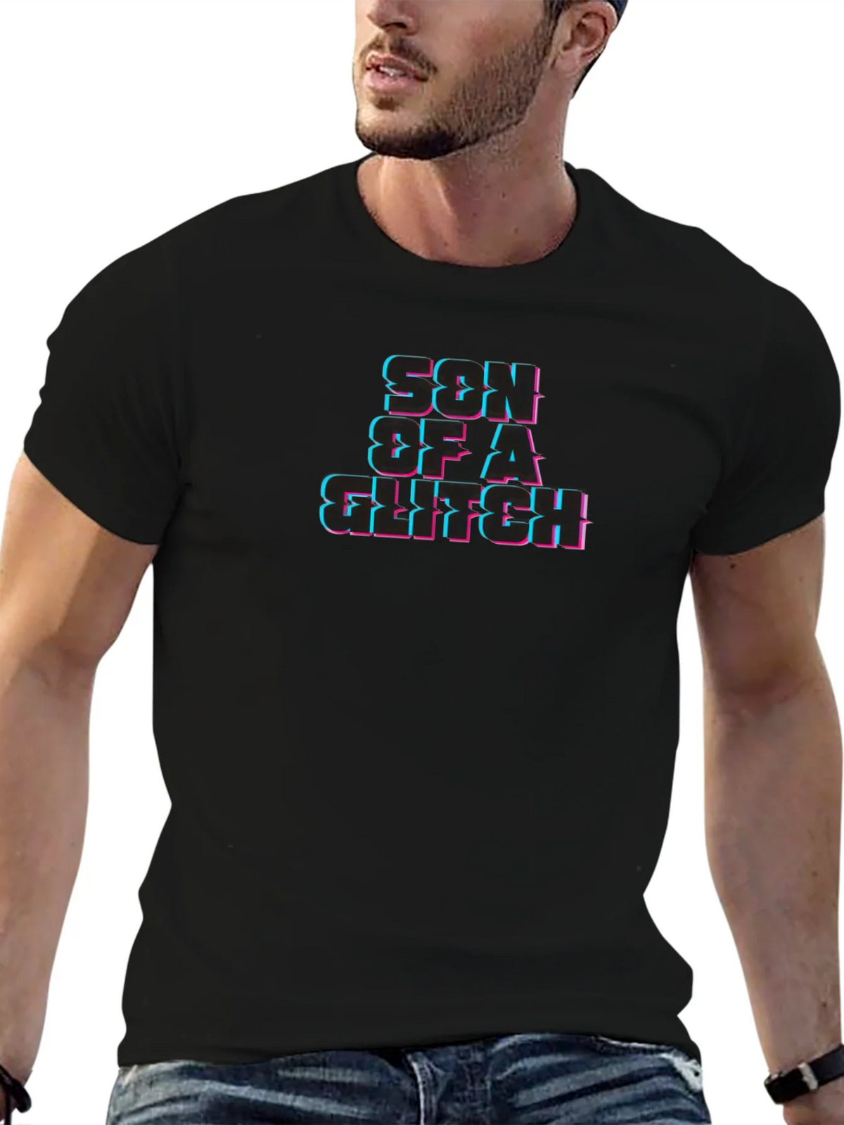 Son of a Glitch Graphic T-Shirt product image 6