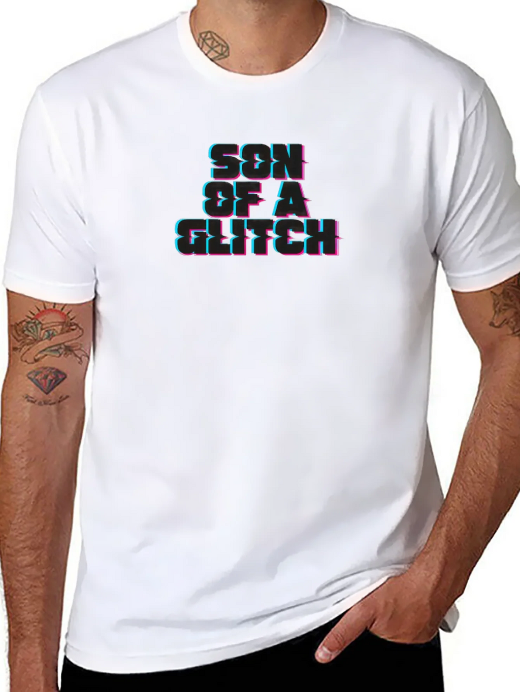 Son of a Glitch Graphic T-Shirt product image 7