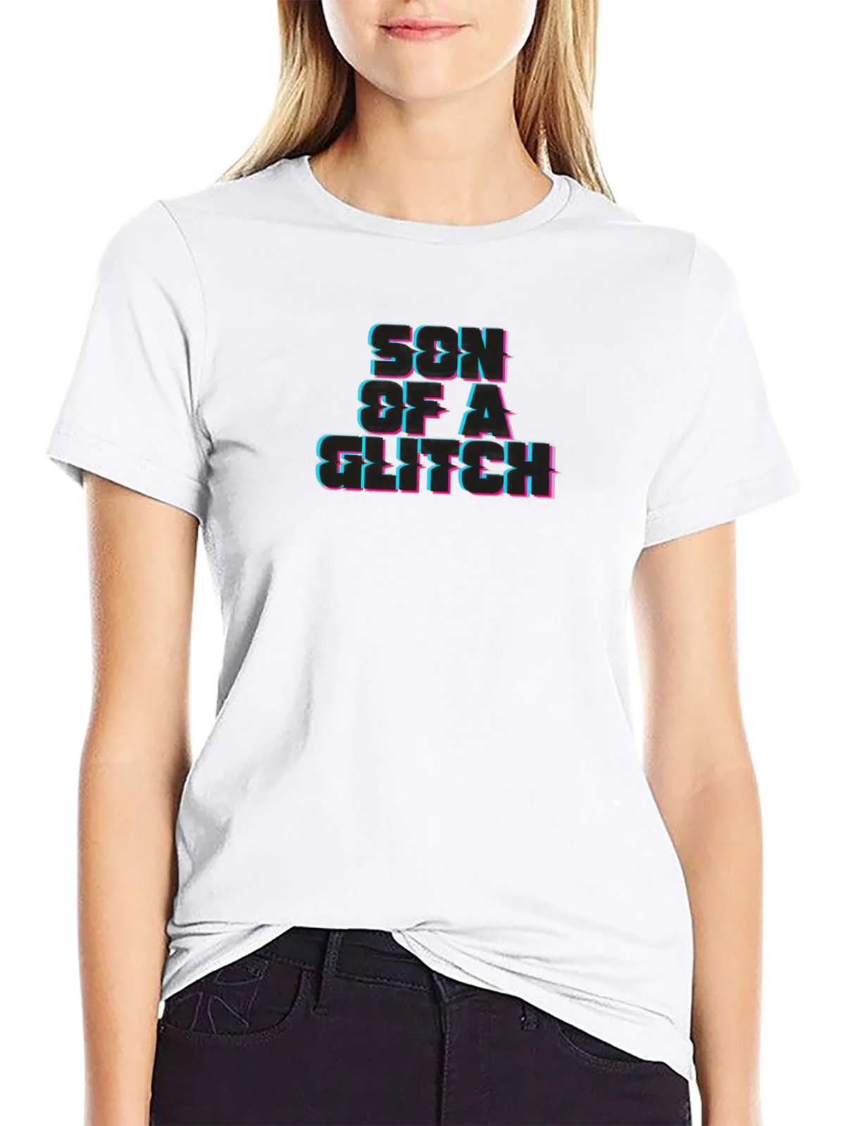 Son of a Glitch Graphic T-Shirt product image 8