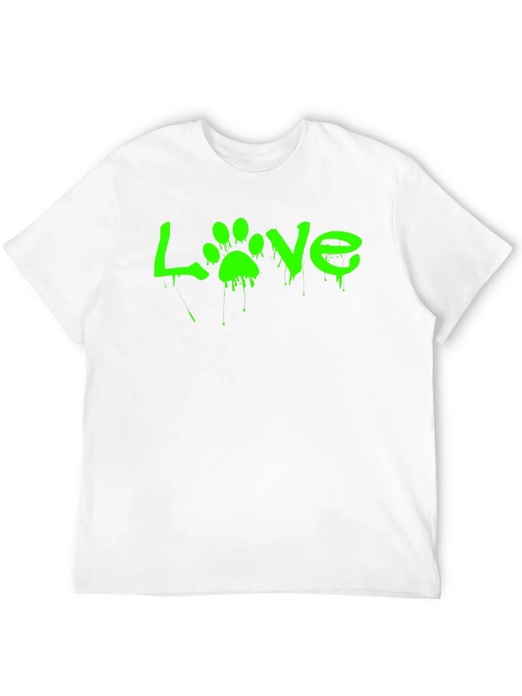 Love Paw Print Graphic Tee - Black product image 11