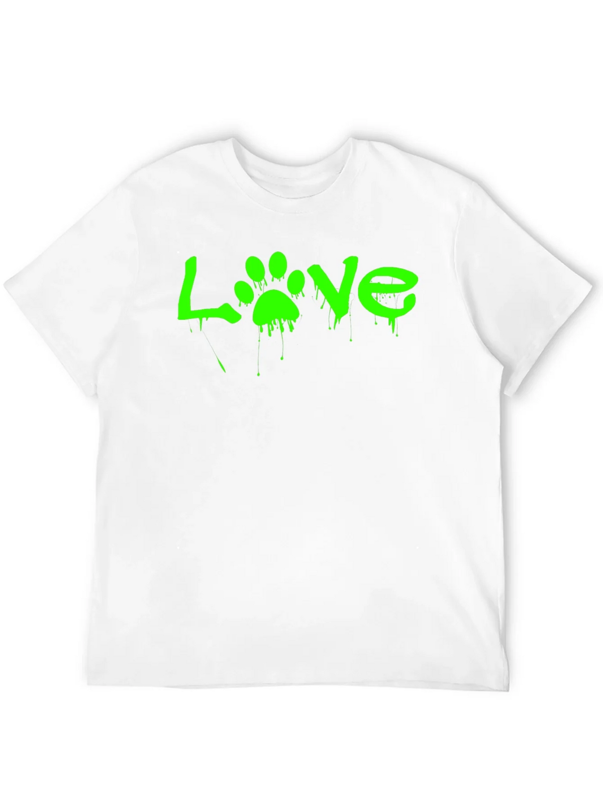 Love Paw Print Graphic Tee - Black product image 11