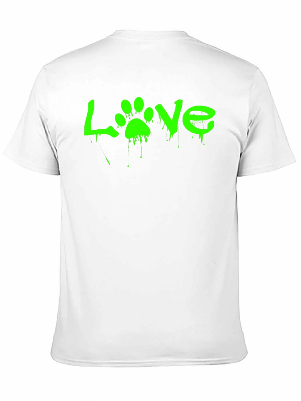 Love Paw Print Graphic Tee - Black product image 10