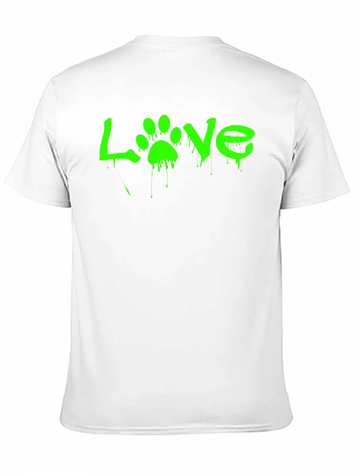 Love Paw Print Graphic Tee - Black product image 10