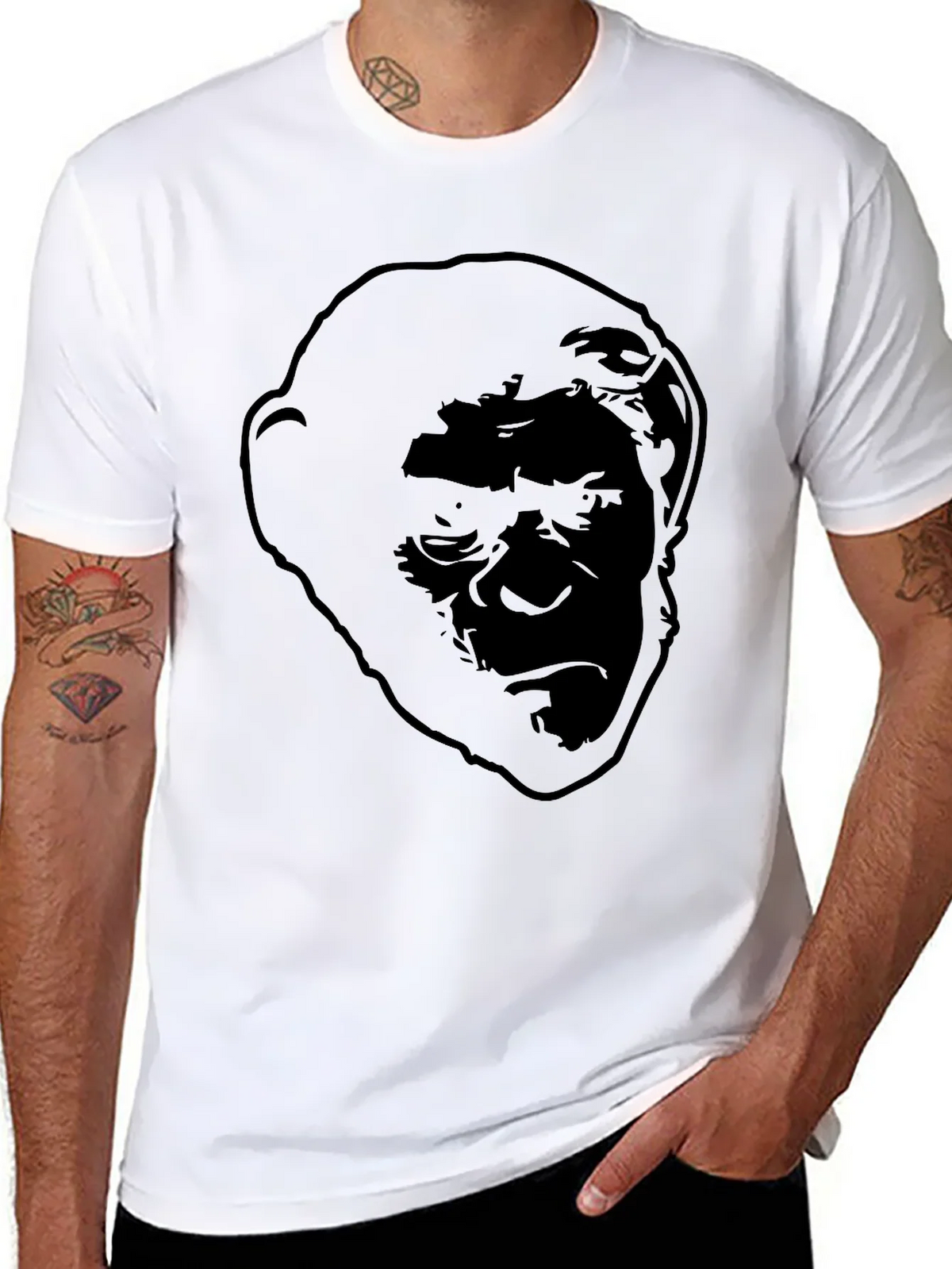 Ape Silhouette Black T-Shirt product image 7