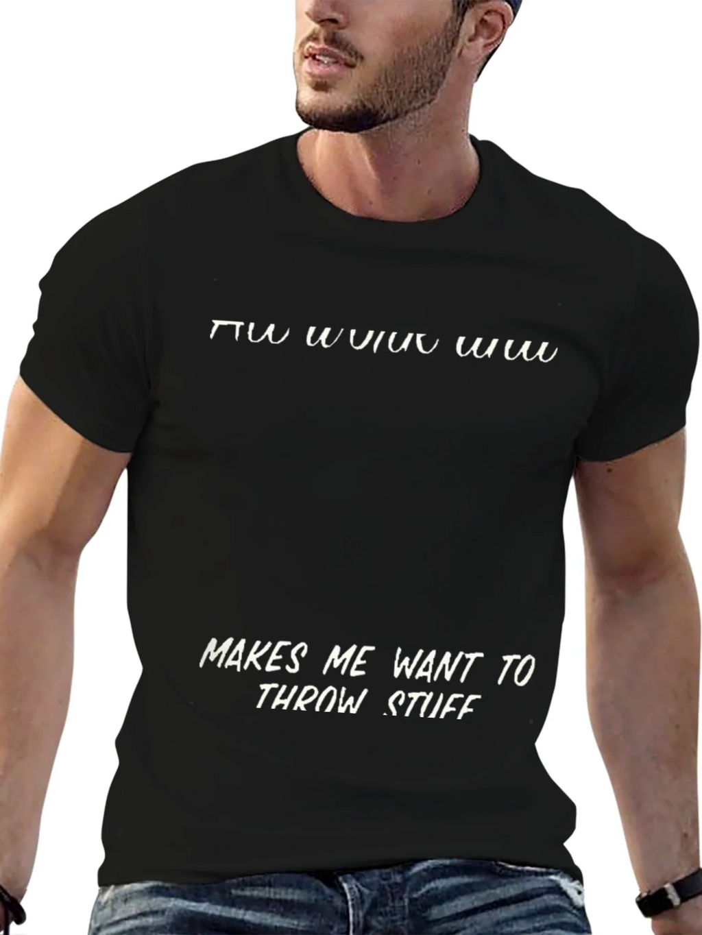 My Opinion Offends You Novelty Graphic T-Shirt product image 6