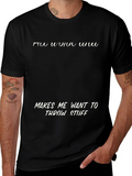 My Opinion Offends You Novelty Graphic T-Shirt product image 1