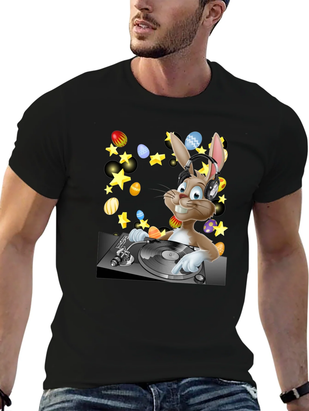DJ Easter Bunny T-Shirt product image 6