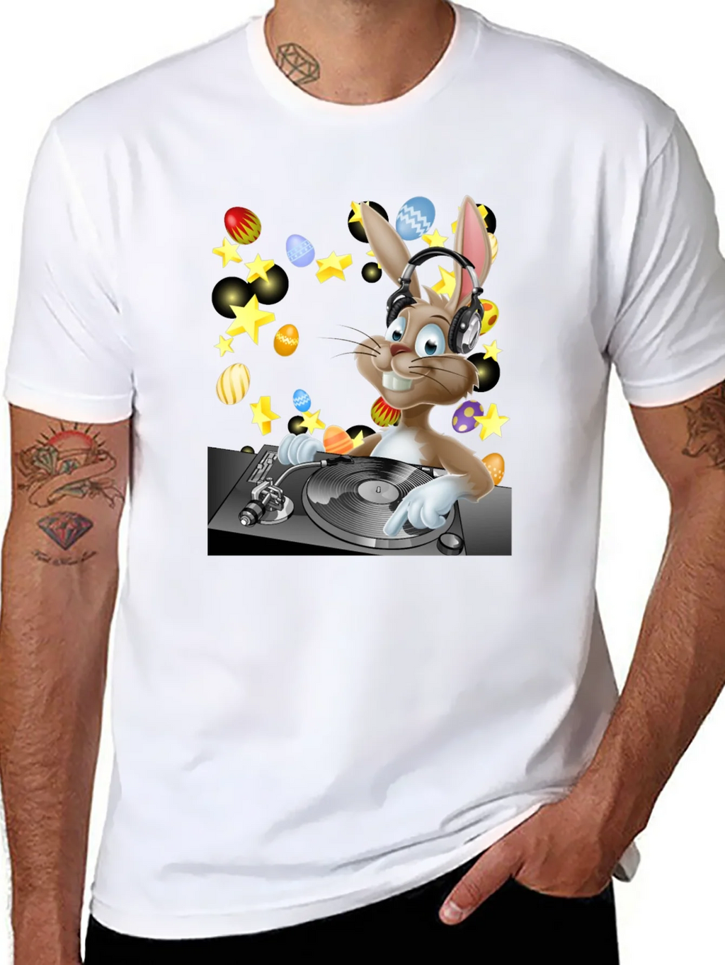 DJ Easter Bunny T-Shirt product image 7