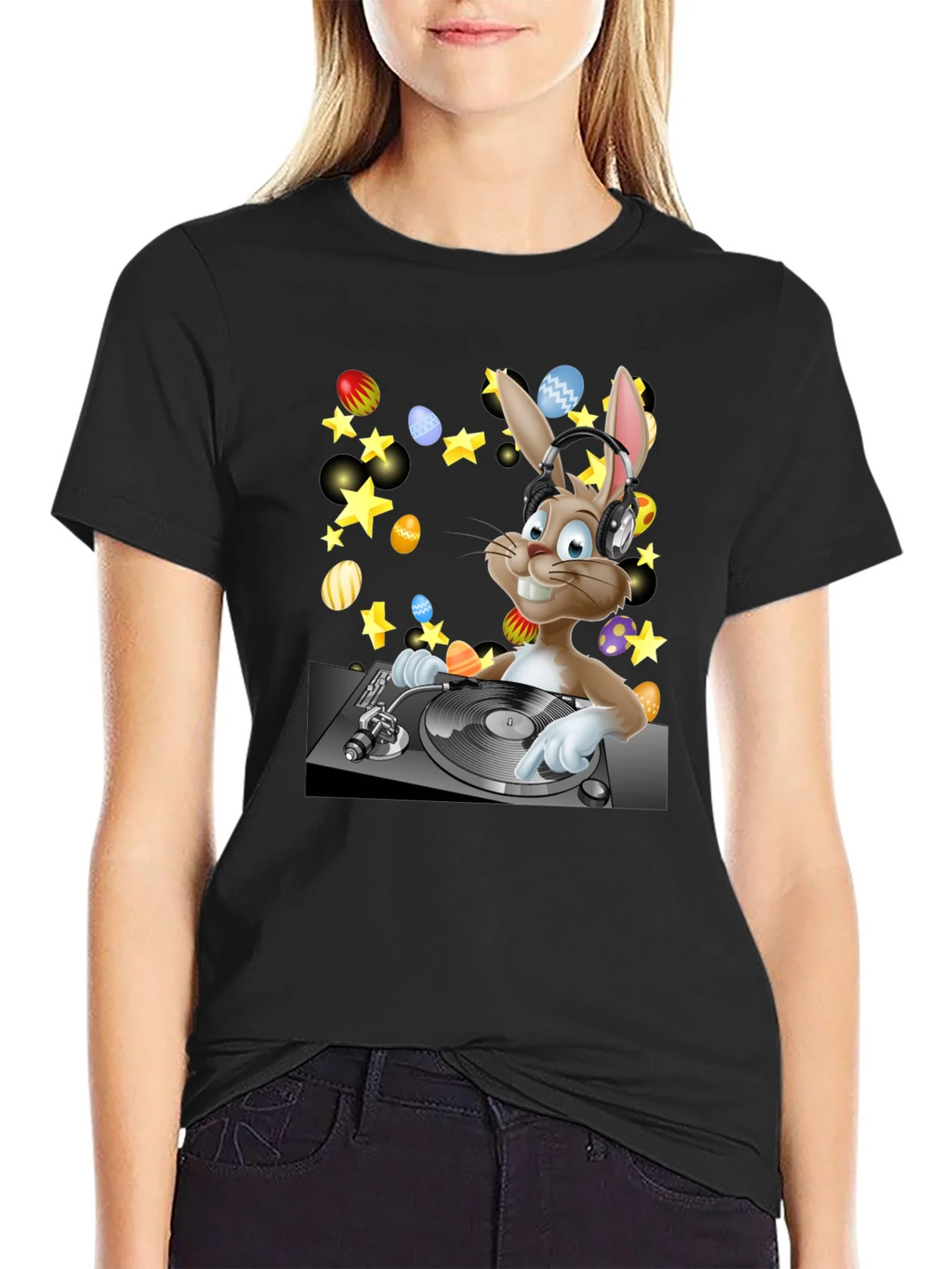 DJ Easter Bunny T-Shirt product image 2