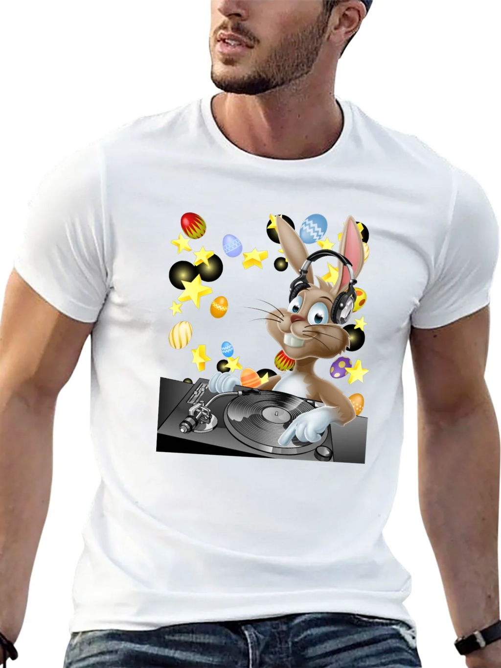 DJ Easter Bunny T-Shirt product image 12