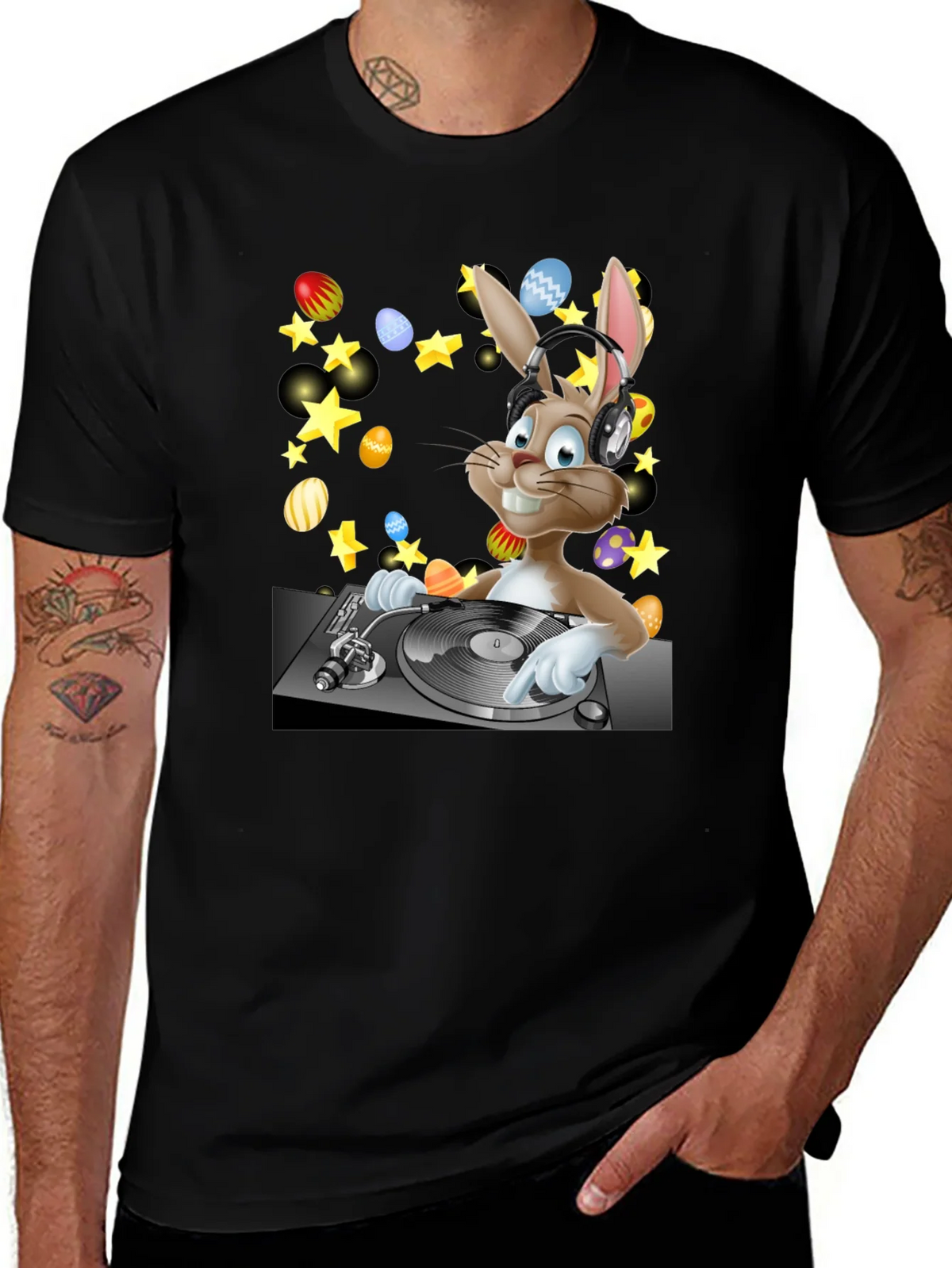 DJ Easter Bunny T-Shirt product image 1