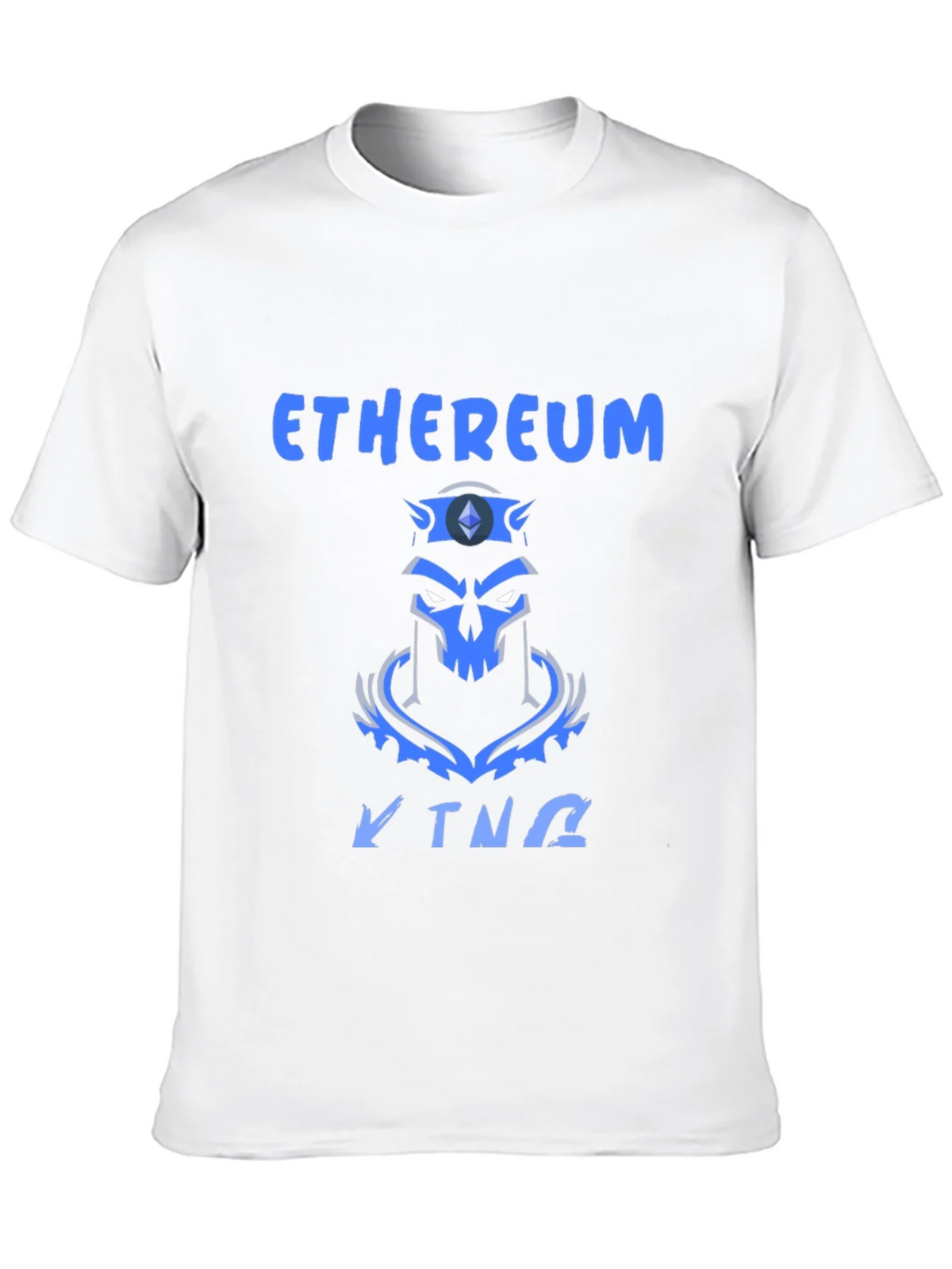 Ethereum King Black T-Shirt product image 9