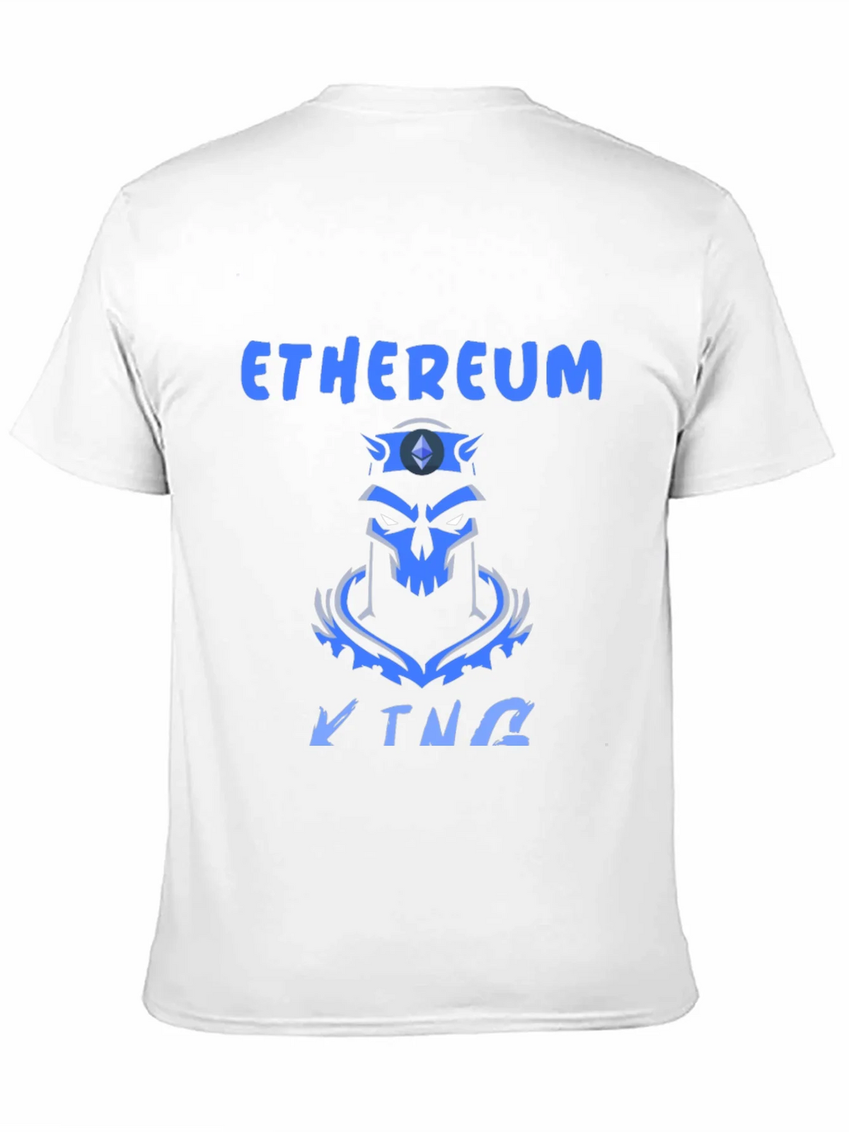 Ethereum King Black T-Shirt product image 10