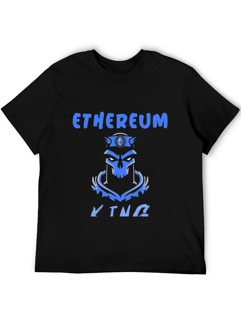 Ethereum King Black T-Shirt product image 5