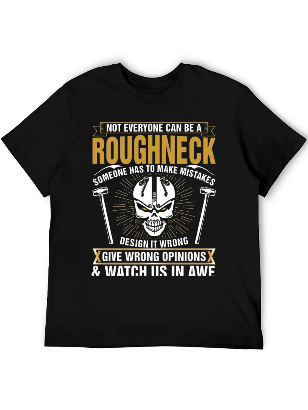 Roughneck Graphic Tee: Make Mistakes Watch in Awe product image 4