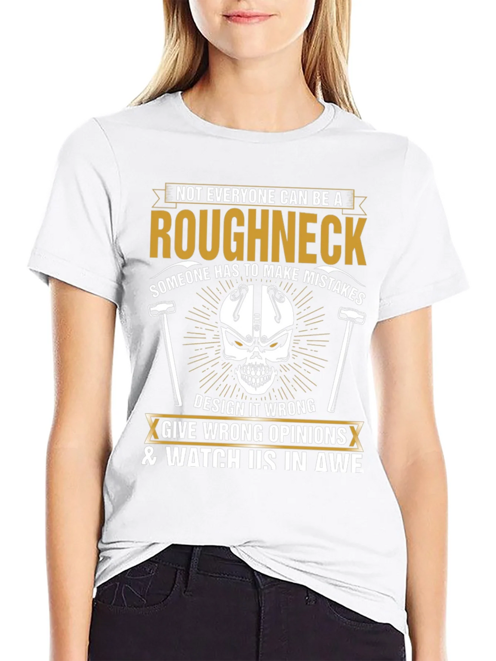 Roughneck Graphic Tee: Make Mistakes Watch in Awe product image 7