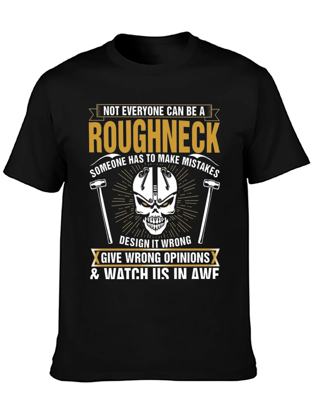 Roughneck Graphic Tee: Make Mistakes Watch in Awe product image 2
