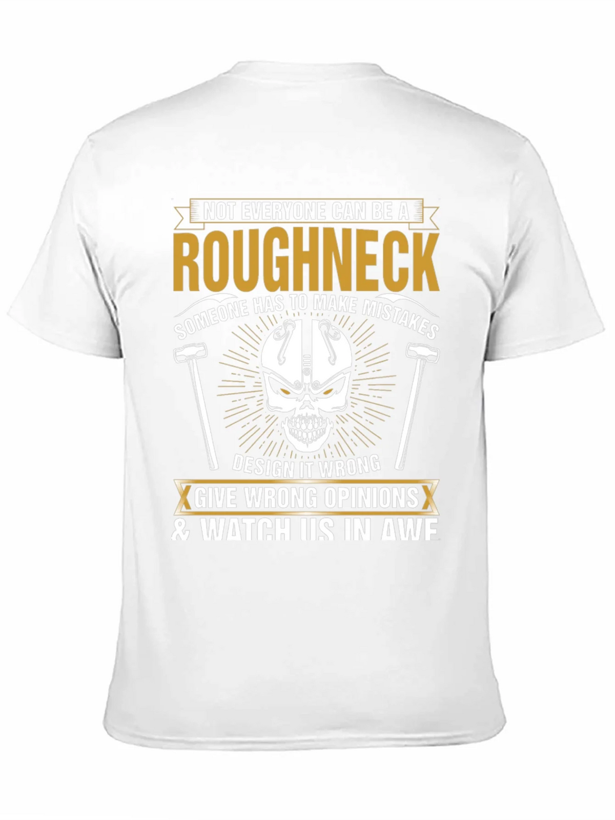 Roughneck Graphic Tee: Make Mistakes Watch in Awe product image 8