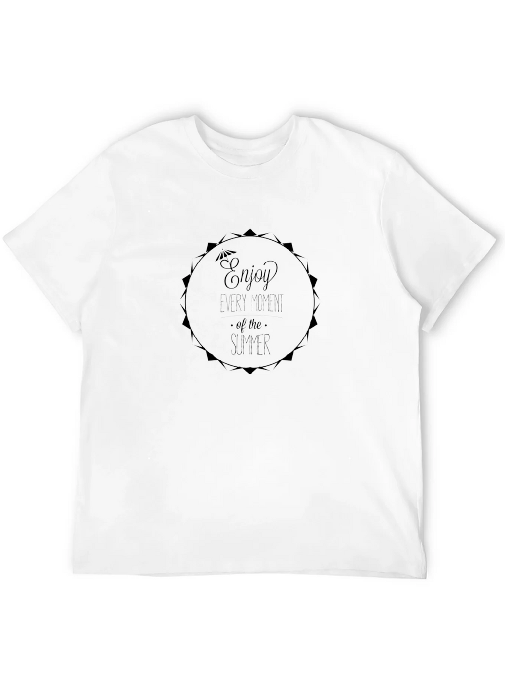 Summer Enjoy T-Shirt - Black Graphic Tee product image 10