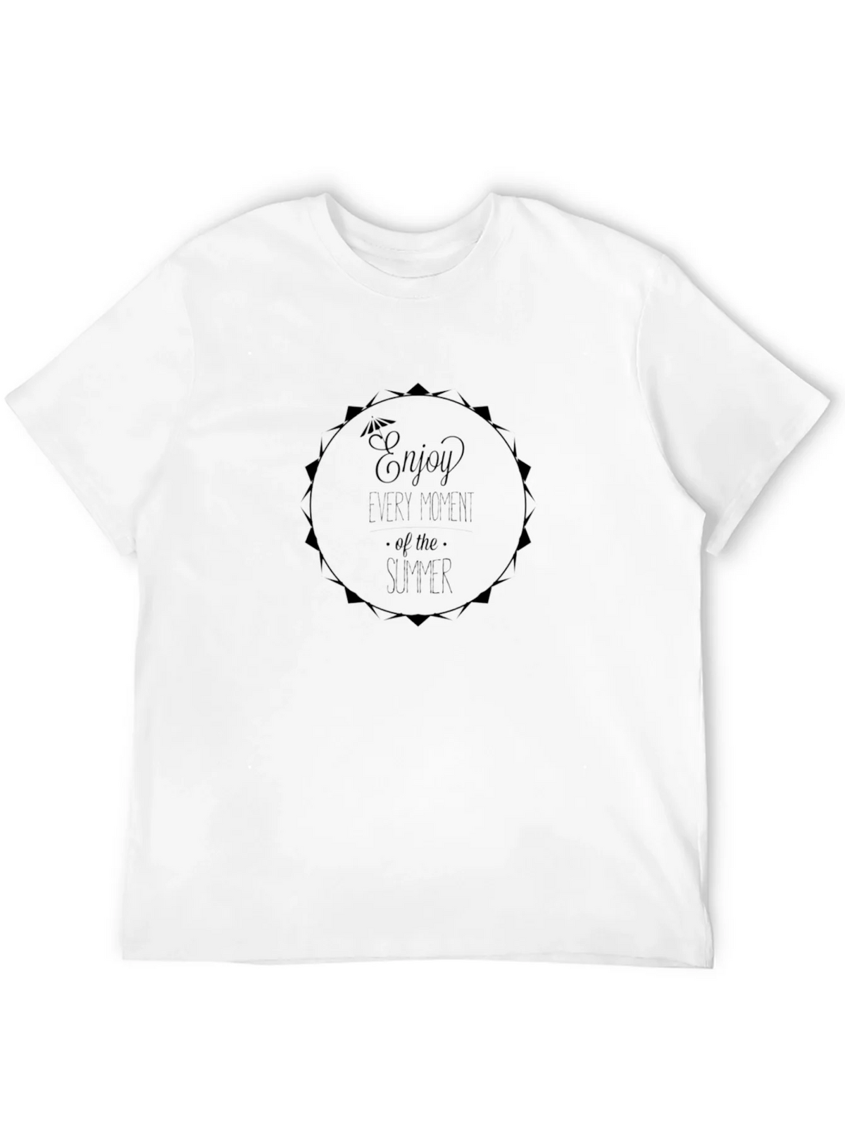 Summer Enjoy T-Shirt - Black Graphic Tee product image 10