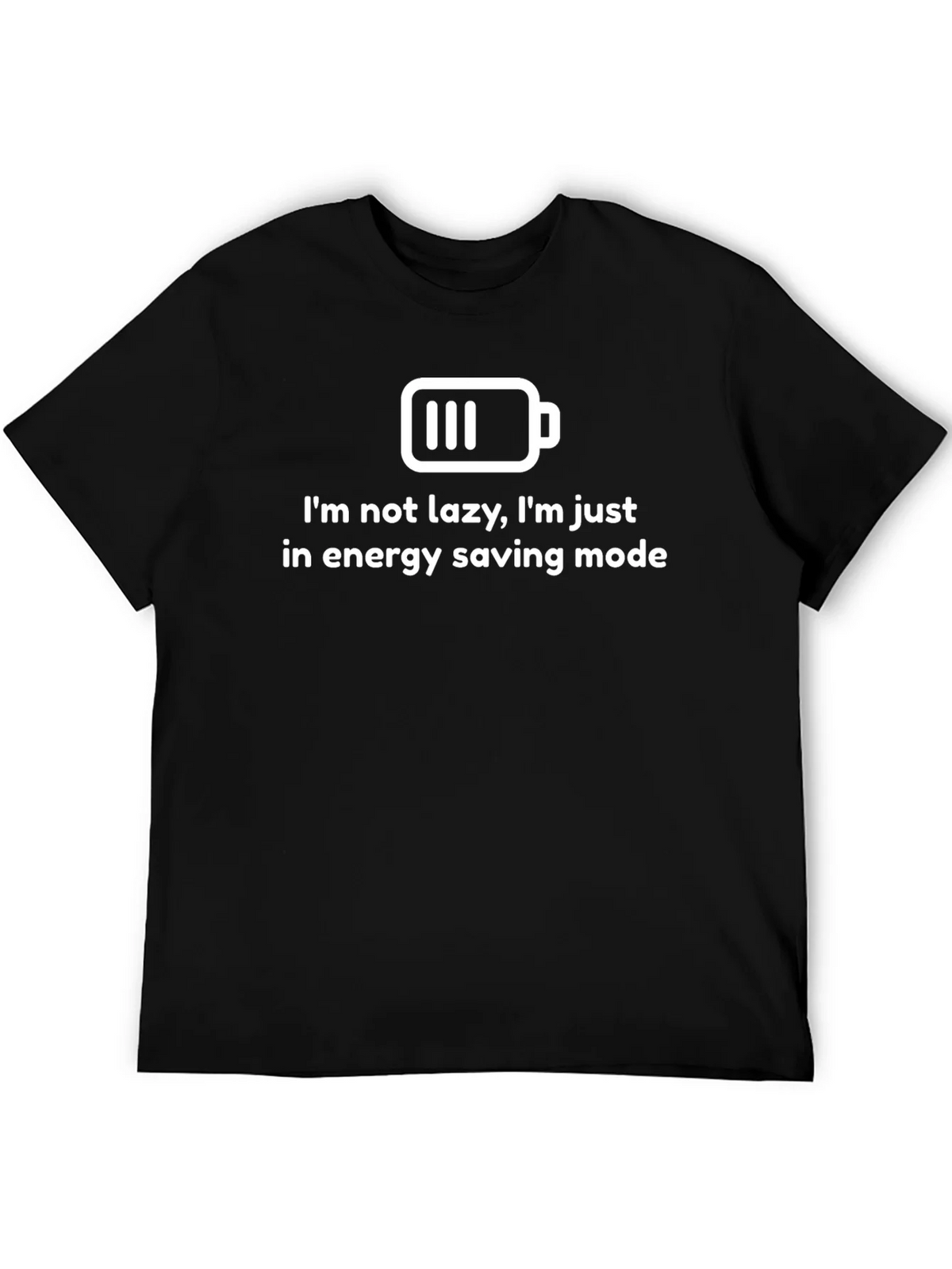 Energy Saving Mode Graphic T-Shirt product image 5