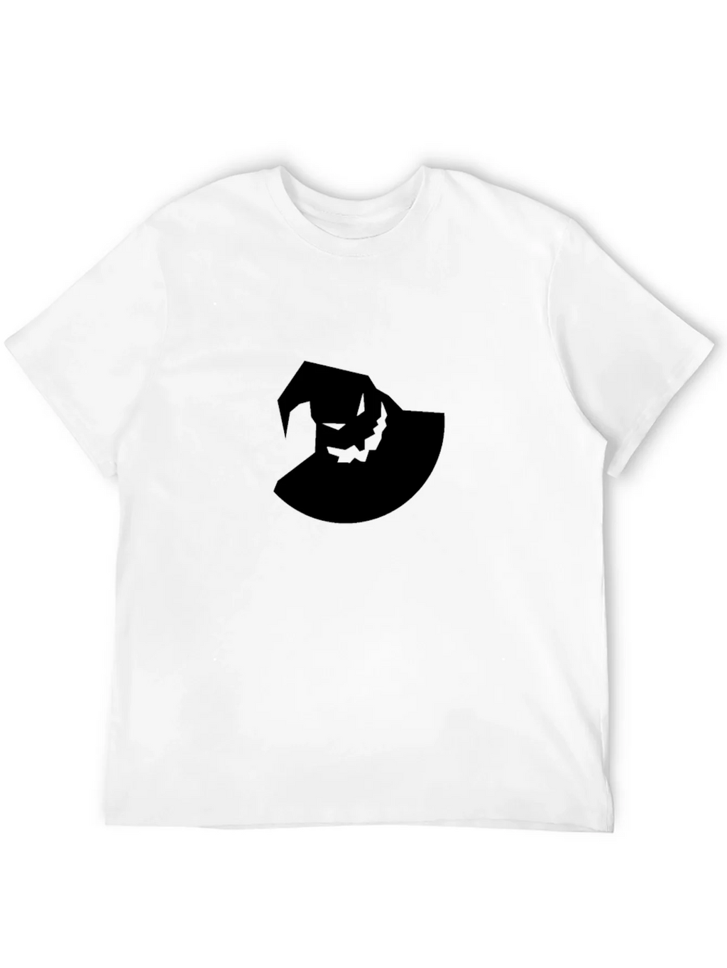 Spooky Hat Graphic Tee - Black Cotton Comfort