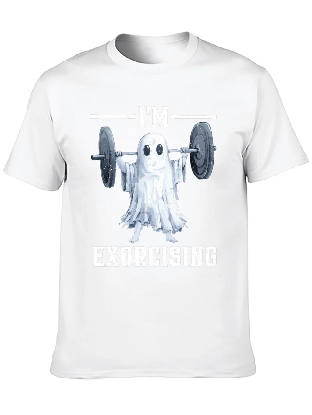 Funny Ghost Exorcising Workout T-Shirt product image 9