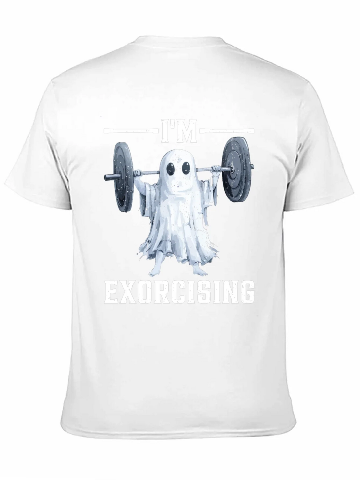 Funny Ghost Exorcising Workout T-Shirt product image 10