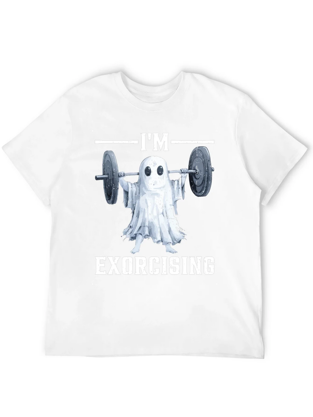 Funny Ghost Exorcising Workout T-Shirt product image 11