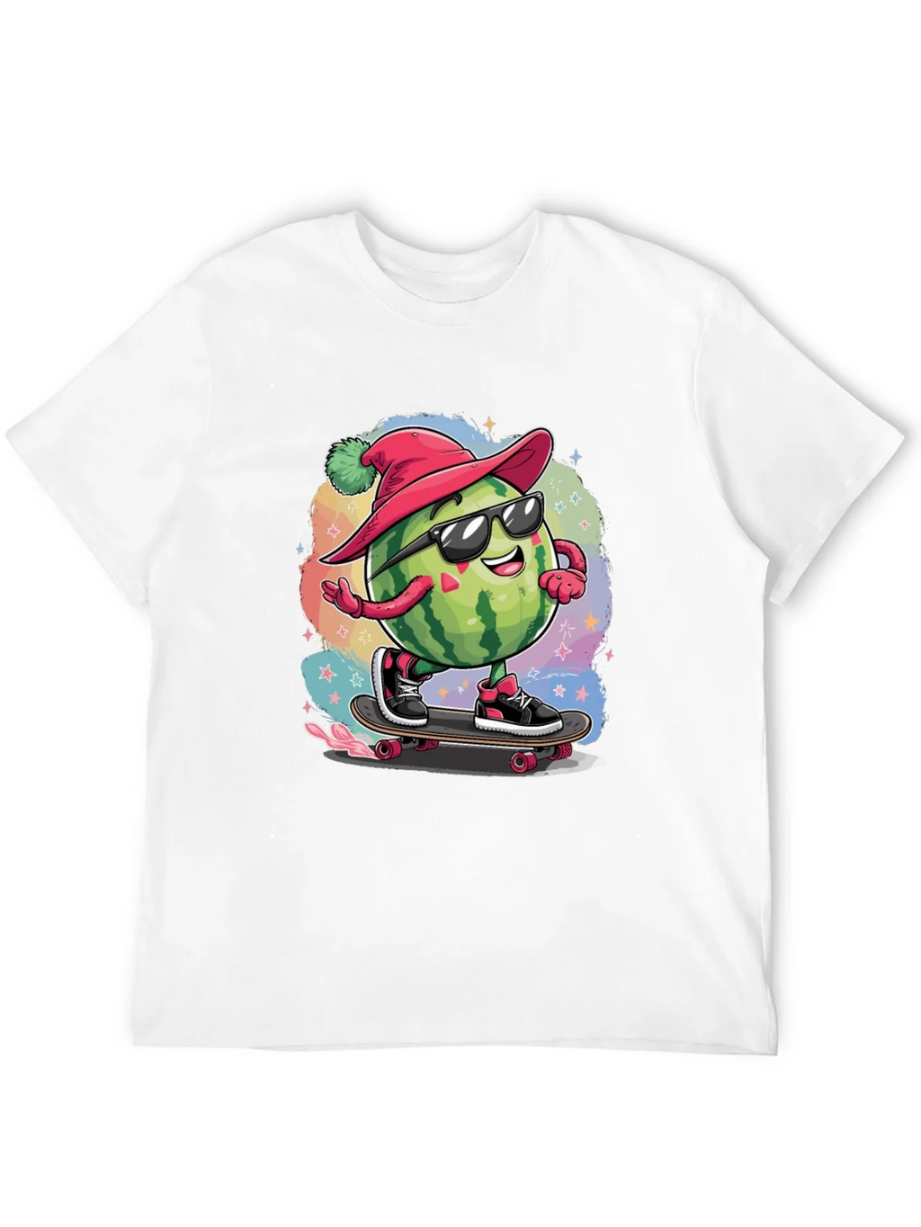 Skateboarding Watermelon Tee product image 11