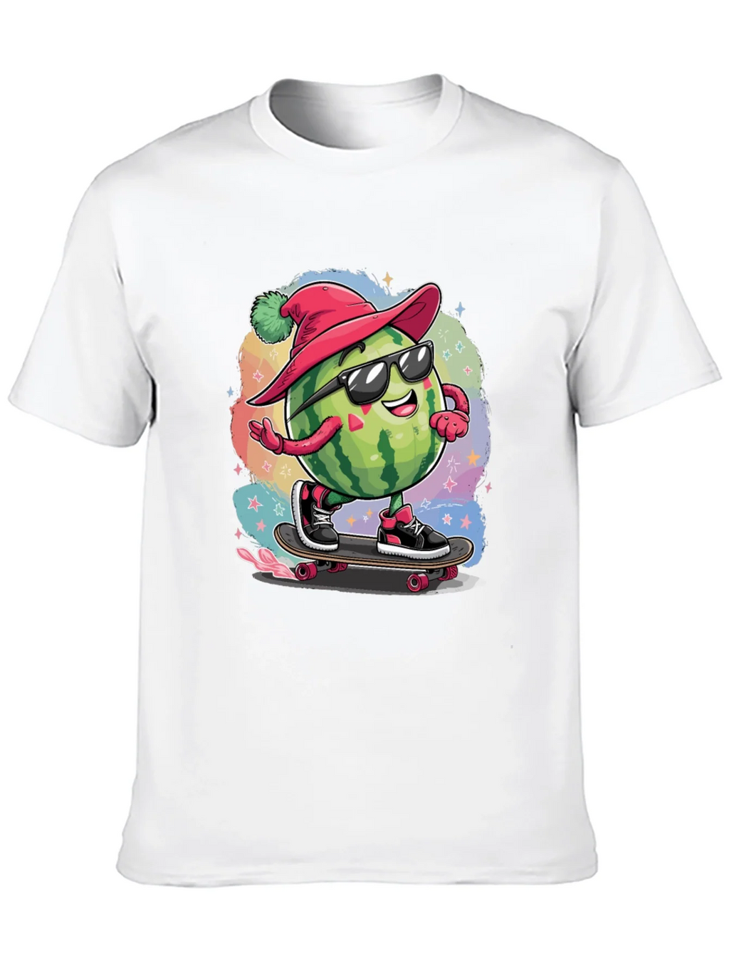 Skateboarding Watermelon Tee product image 9