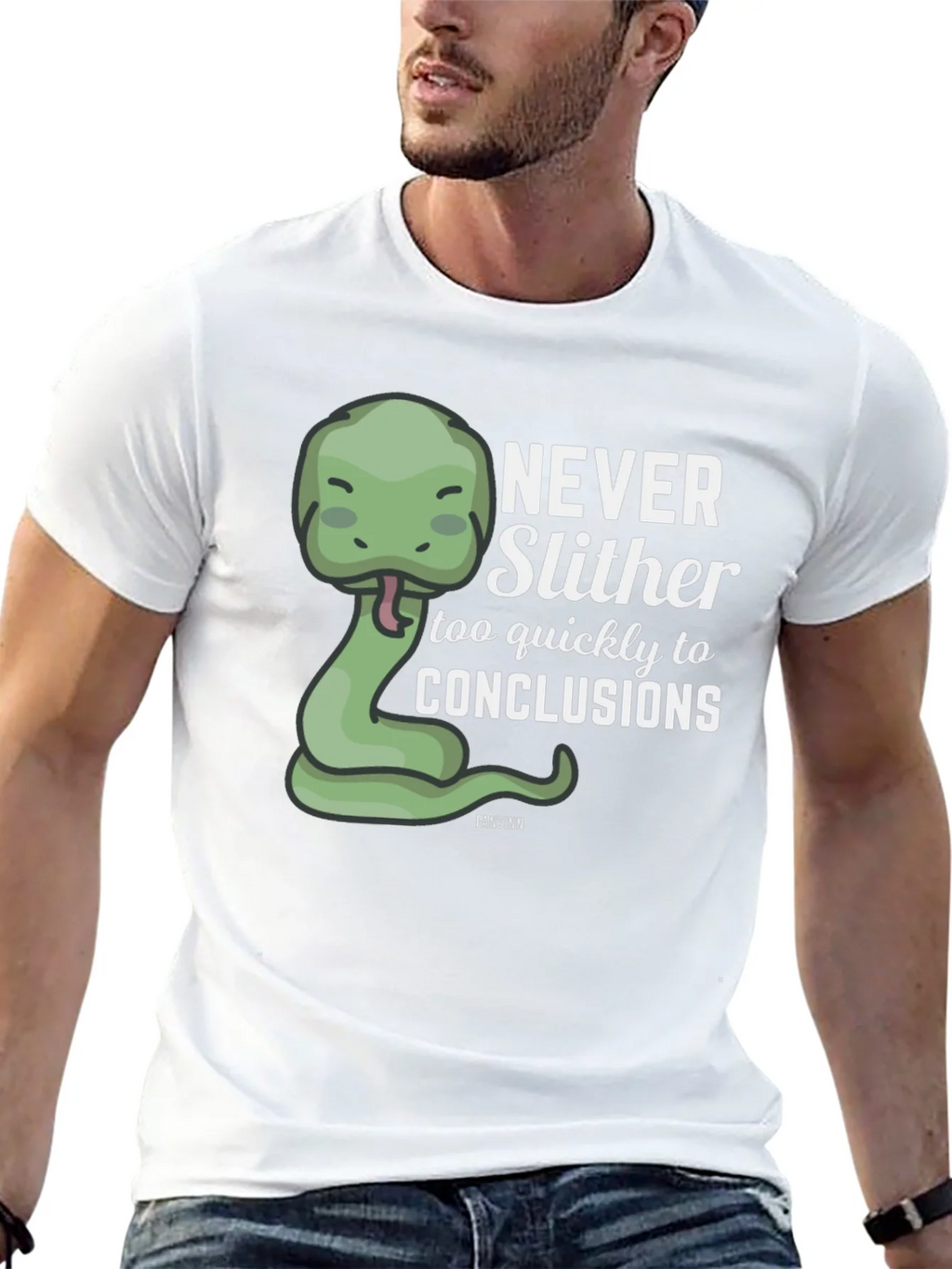 Never Slither T-Shirt product image 12