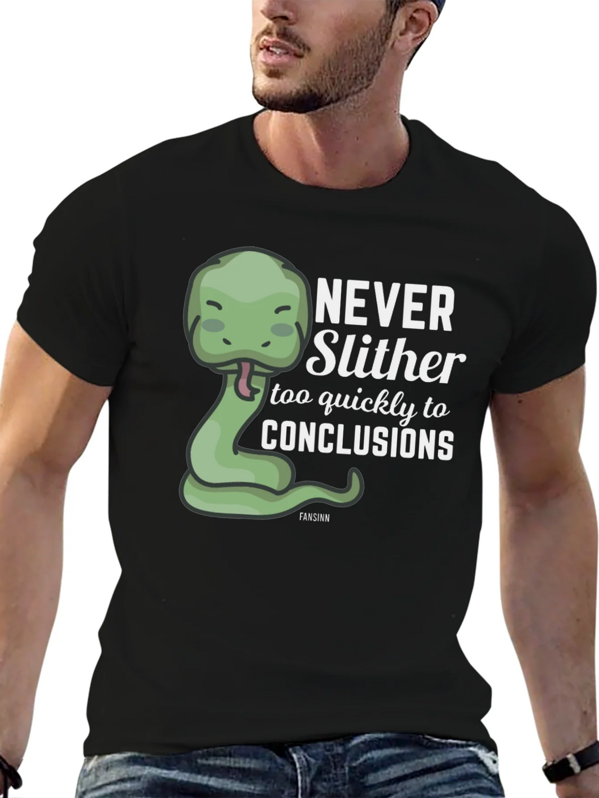 Never Slither T-Shirt product image 6