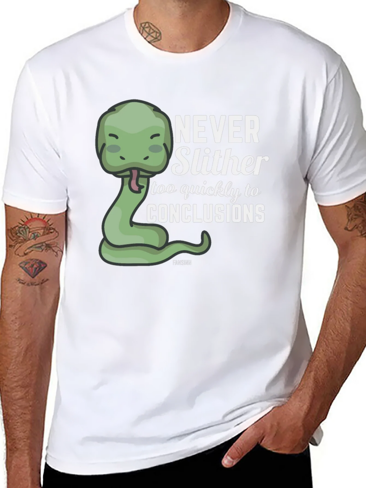 Never Slither T-Shirt product image 7