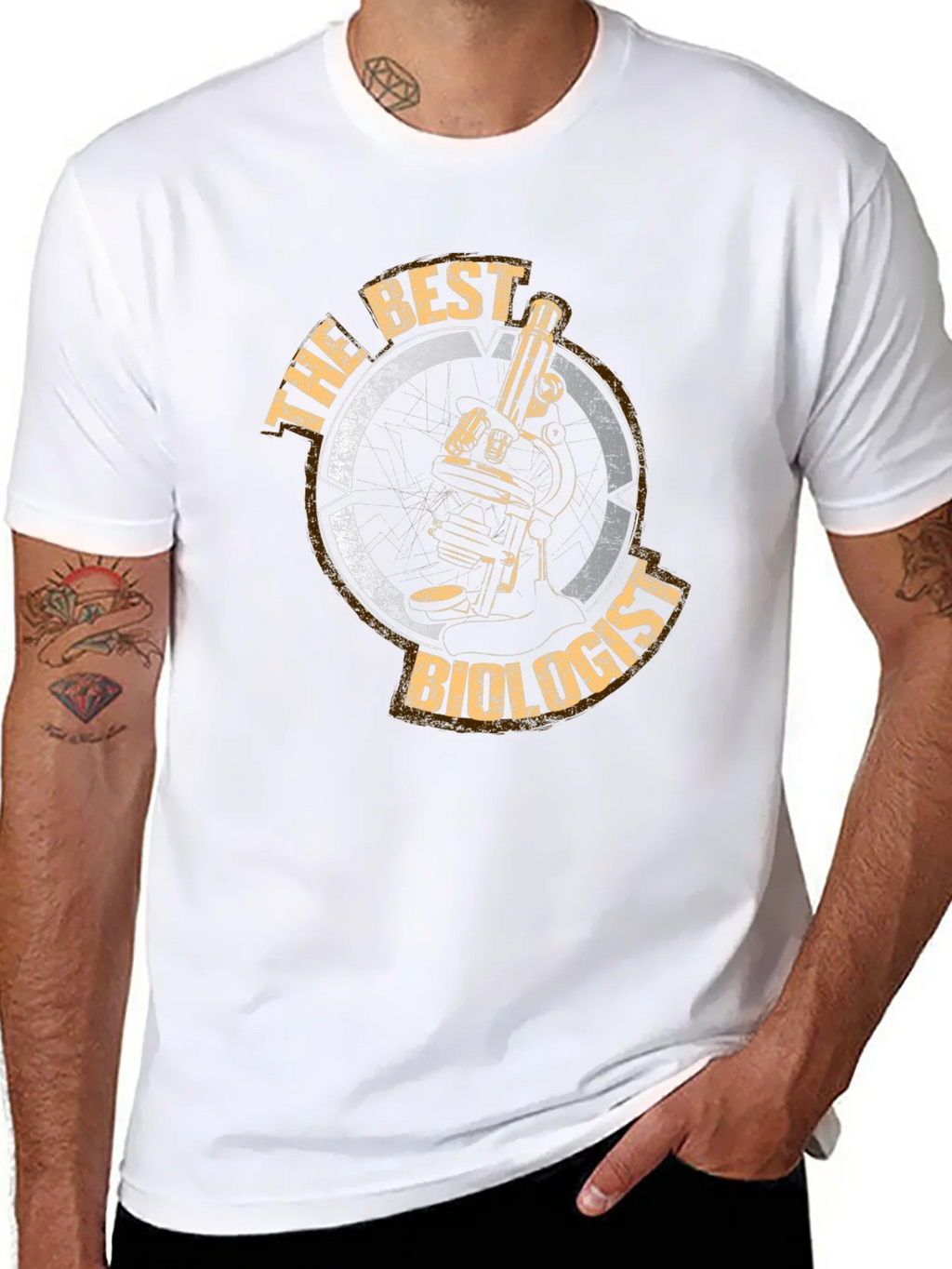 The Best Biologist T-Shirt - Science Tee product image 7