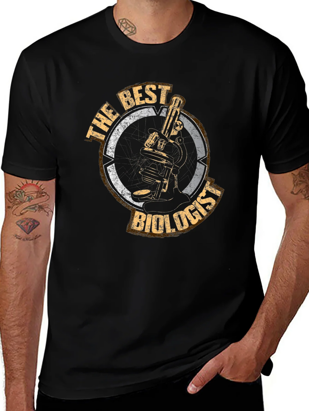 The Best Biologist T-Shirt - Science Tee product image 1