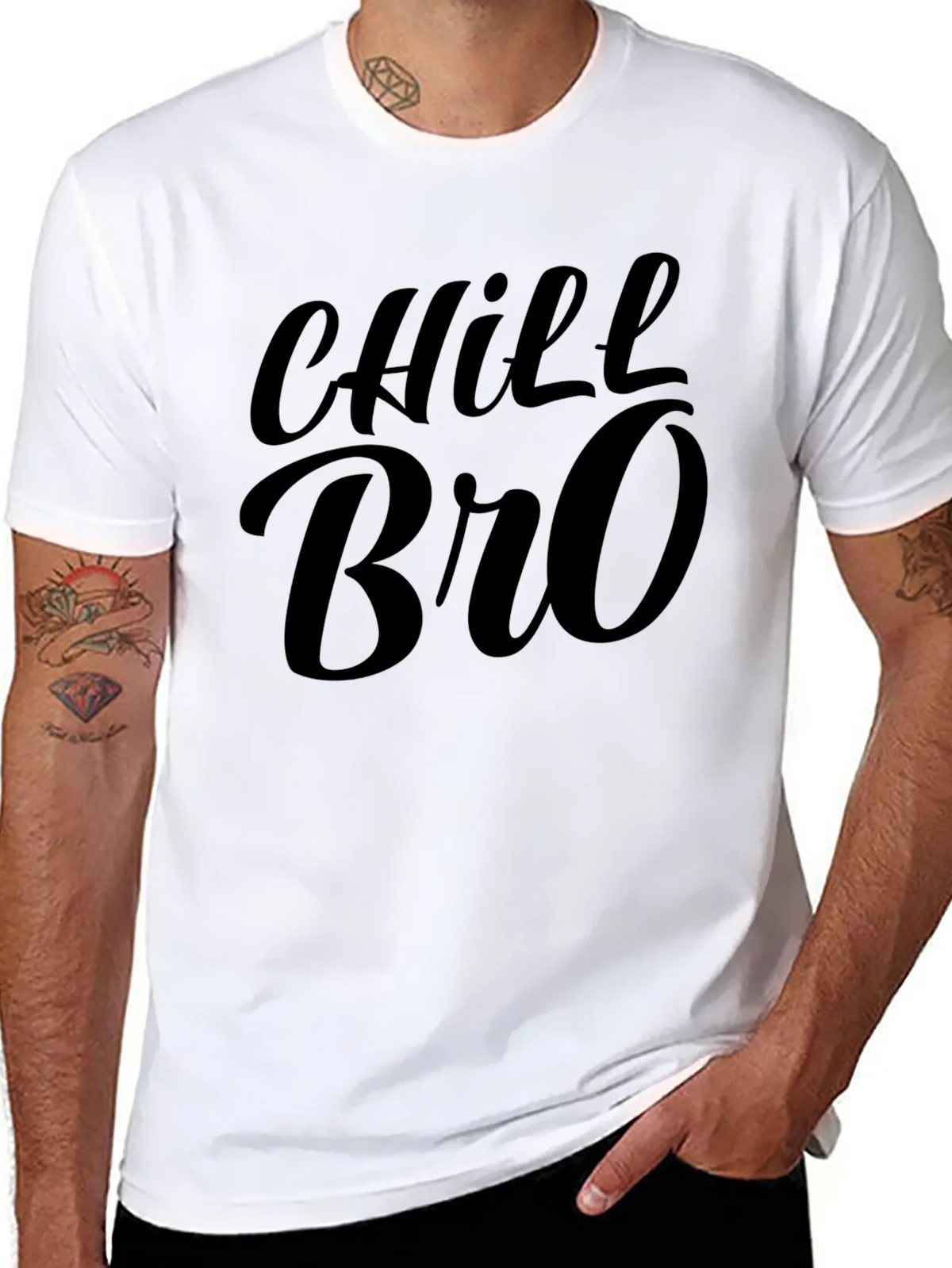 Chill Bro T-Shirt - Relaxed Vibe Casual Style product image 7