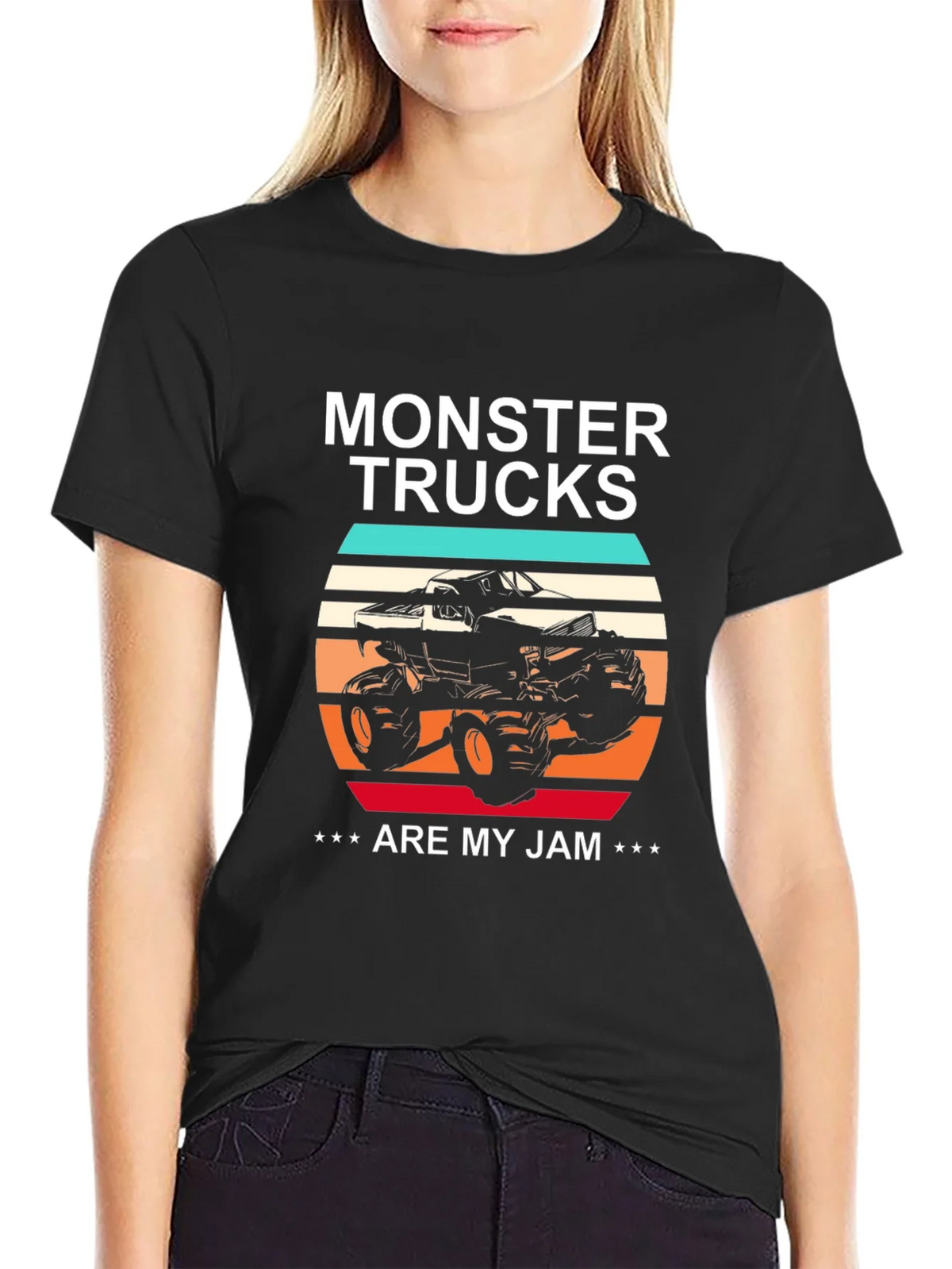Monster Trucks Are My Jam Graphic T-Shirt product image 2
