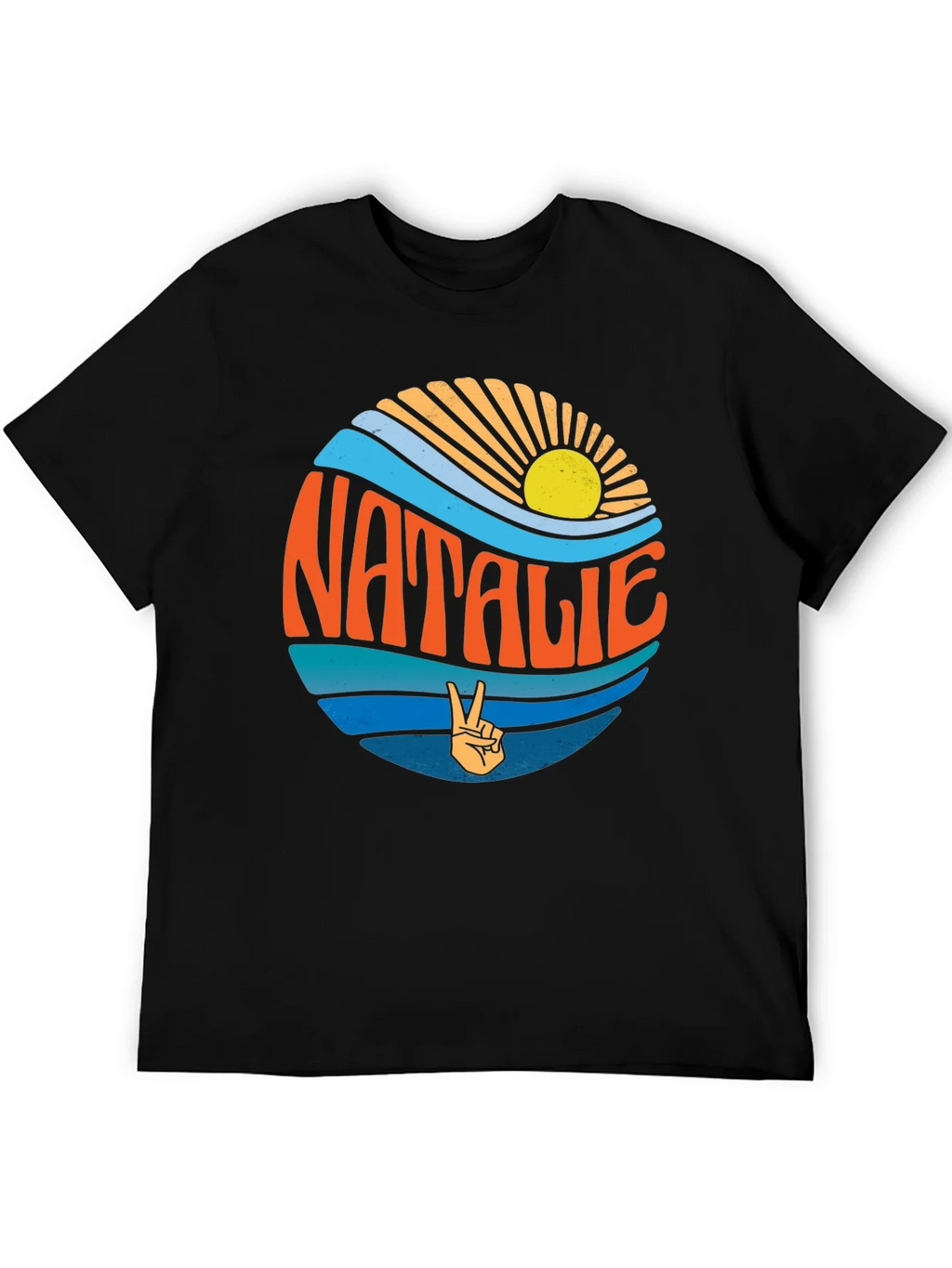 Natalie Retro Surf Style Graphic Tee product image 5