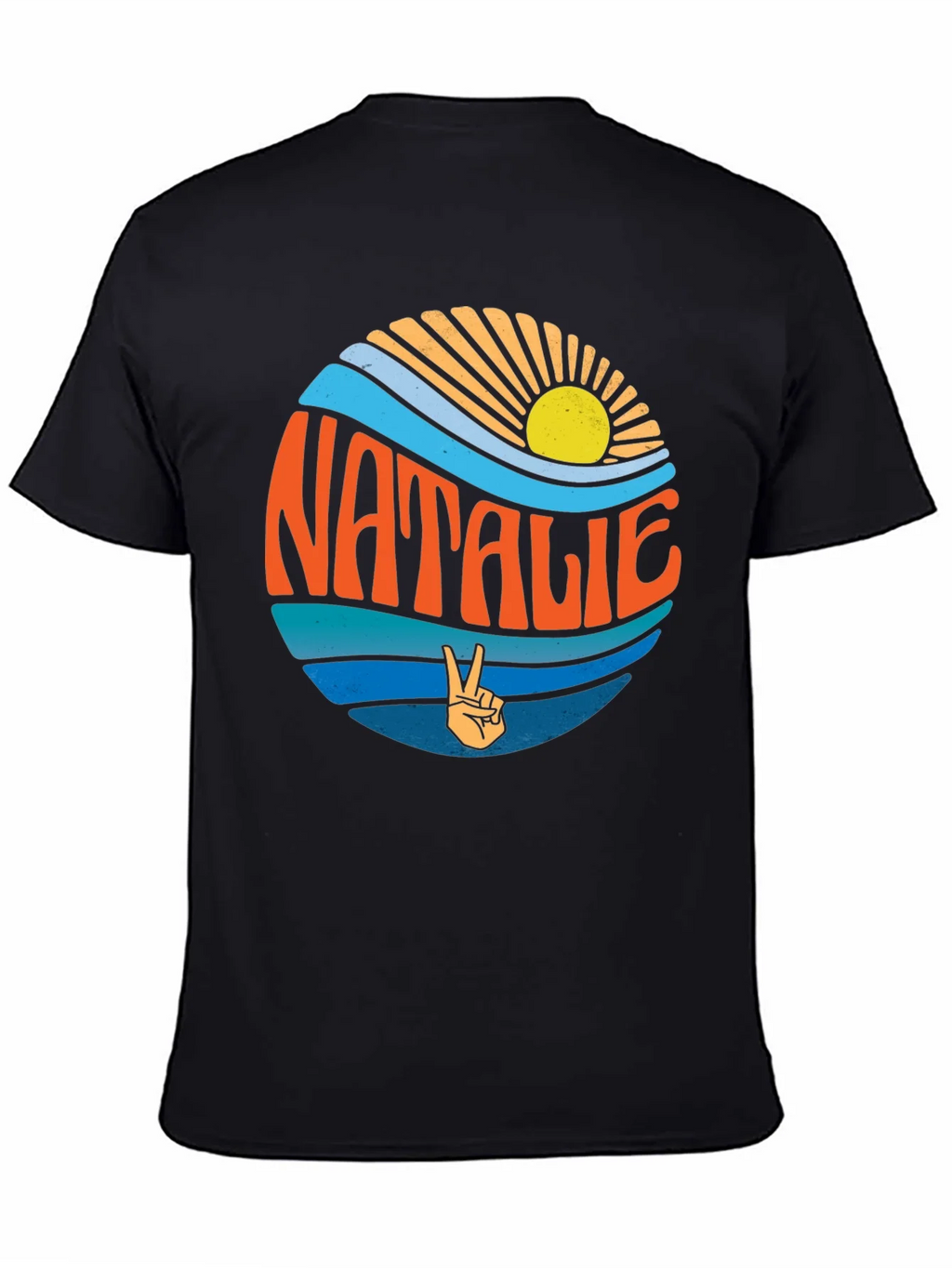Natalie Retro Surf Style Graphic Tee product image 4