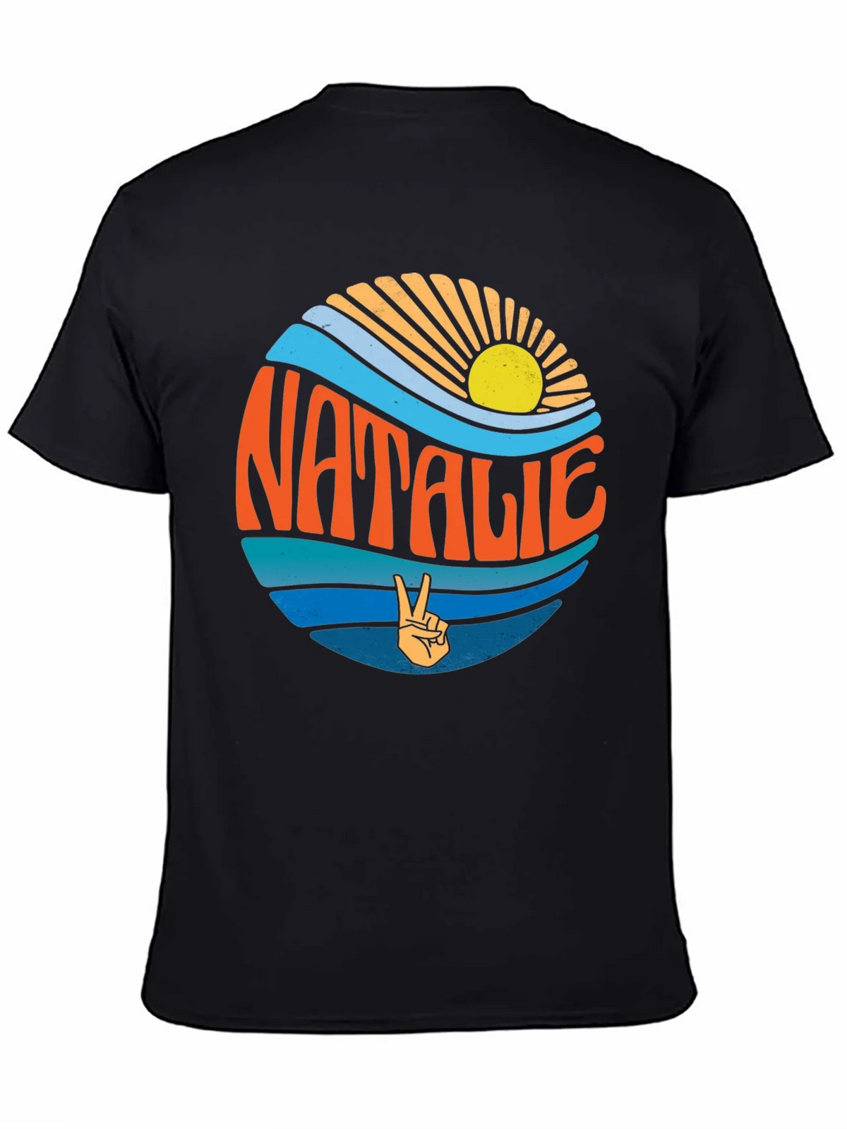 Natalie Retro Surf Style Graphic Tee product image 4