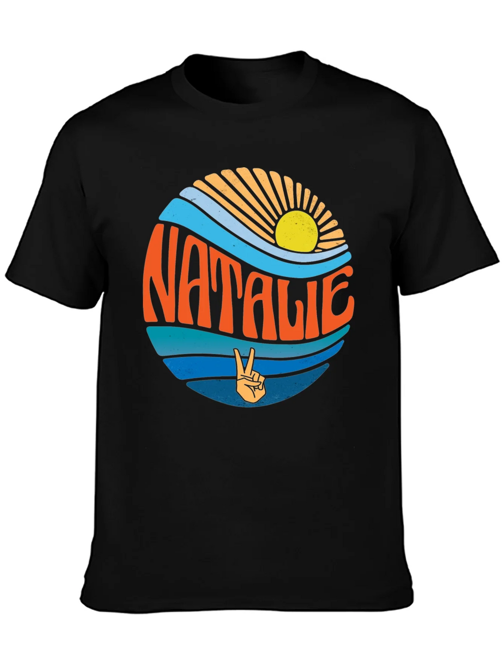 Natalie Retro Surf Style Graphic Tee product image 3